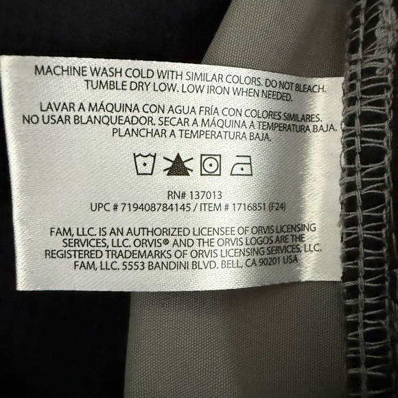 EUC 🔥 Orvis Men’s 38x30 Gray Performance Tech Pants Stretch Water Repellent - Picture 2 of 13